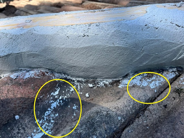 鳴沢村　棟瓦積み直し