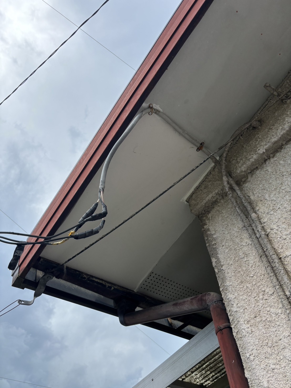 北杜市　軒天井　施工後