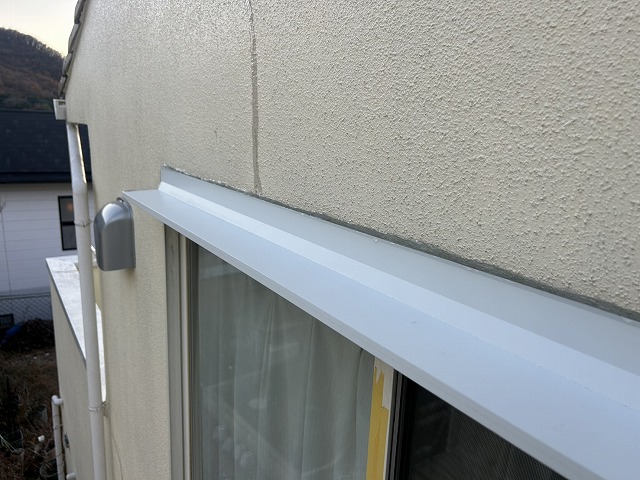 甲府市　雨漏り修理板金