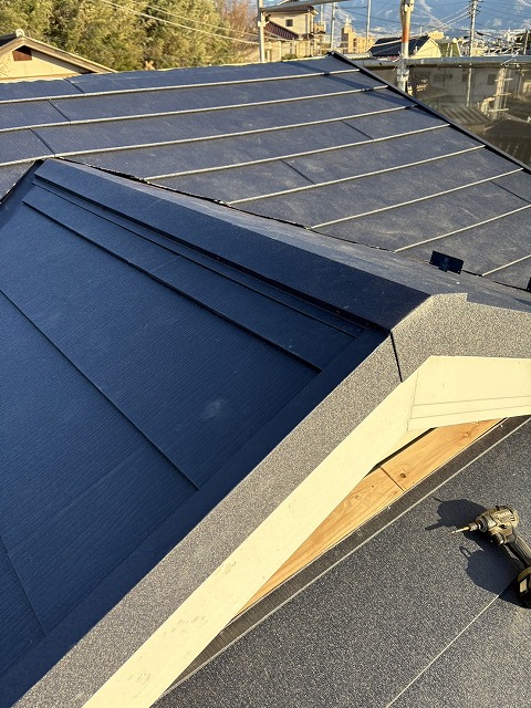 甲府市　施工事例　天窓