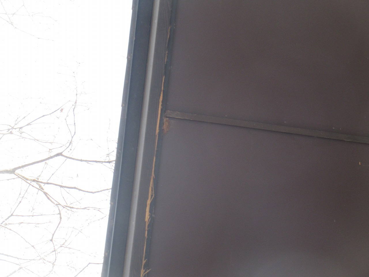 破風の腐食　山梨県