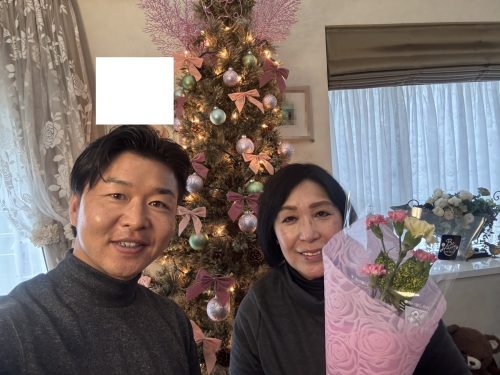 お客様との写真