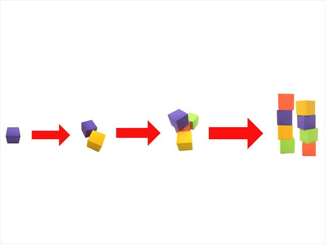振幅傾向の異なる異質な建築資材が一時的にでも逆方向に揺れると、小さな地震でも倍以上の揺れの影響を受けます。