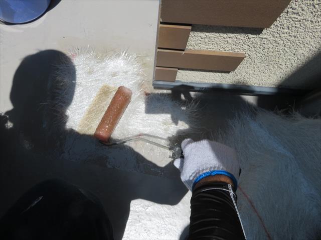 ＦＲＰ防水層は、部分補修や、継ぎ足し延長、更なる張り重ねが柔軟にできる最強の防水工法