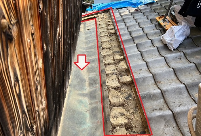 谷樋入れ替え前