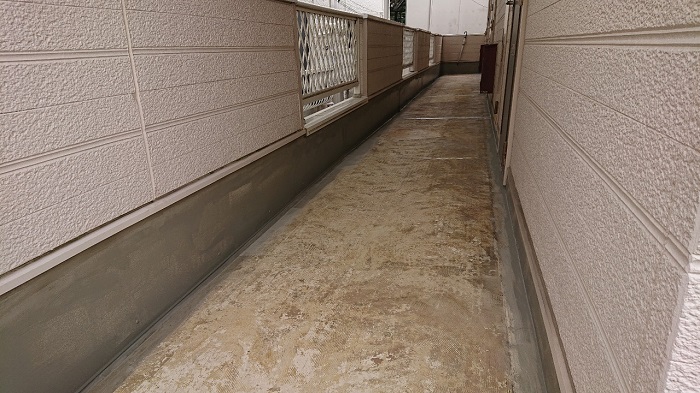 共用廊下リフォーム前