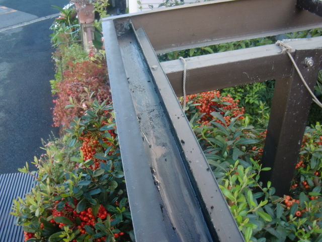 貝塚市のきれいになったテラスのフレーム