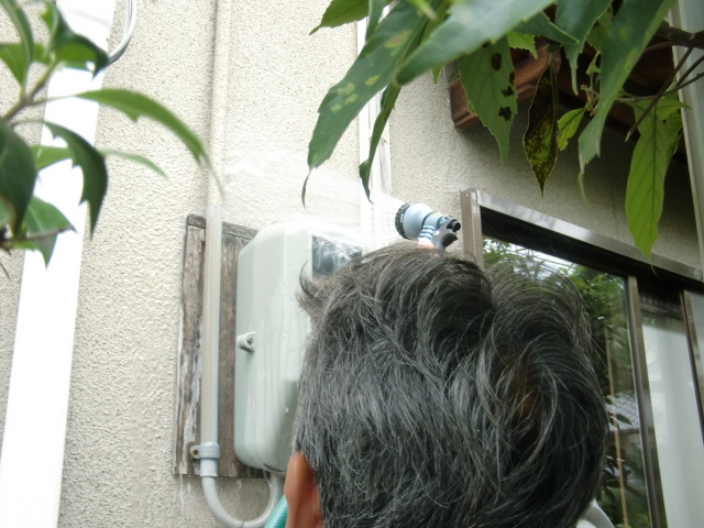 岸和田市畑町の散水調査