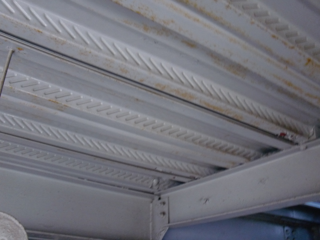 岸和田市春木の鉄部の錆