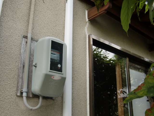 岸和田市畑町の和室の雨漏り修理完了