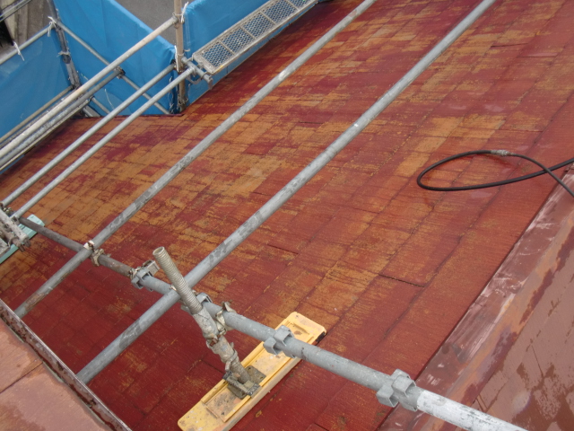 岸和田市摩湯町の高圧洗浄で汚れを落としました！