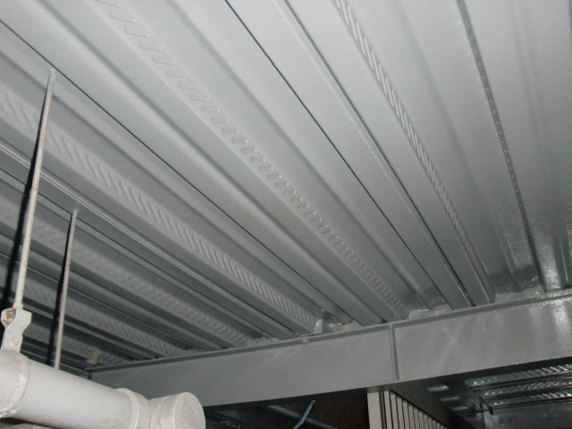 岸和田市春木の鉄部塗装完了