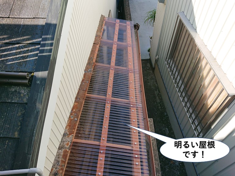 貝塚市で木製テラス設置完了状況