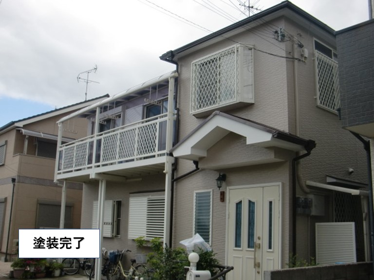 高石市の塗装完了