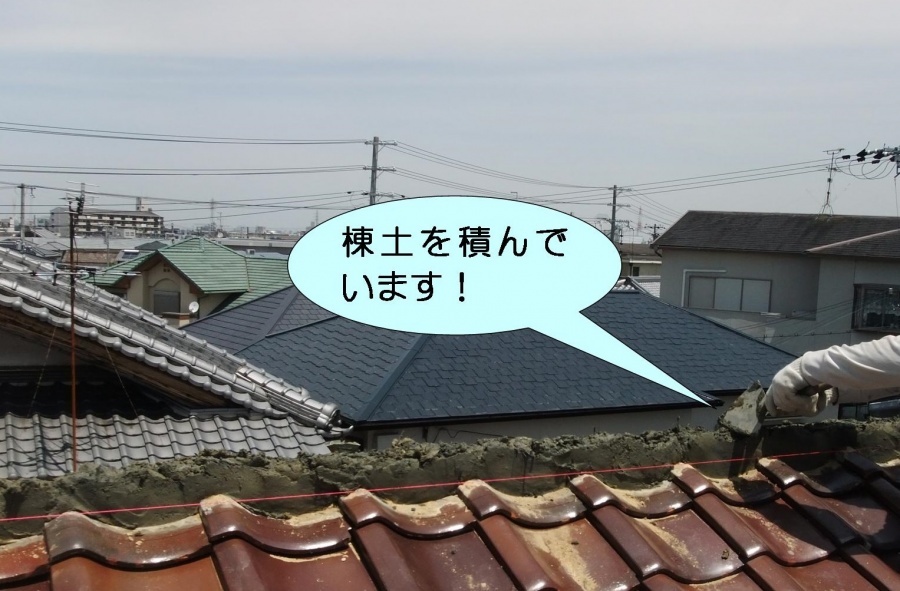 岸和田市作才町の棟土