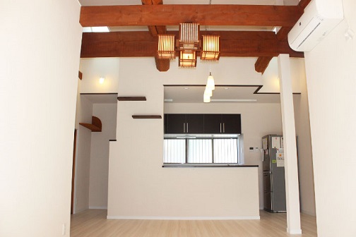 岸和田市内畑のキッチン天窓