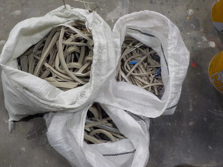 熊取町の撤去したシーリング