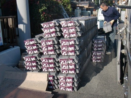 岸和田市天神山町の淡路産特上和瓦の葺き替え