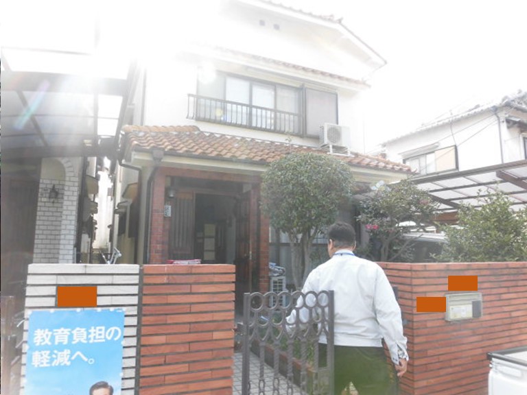 岸和田市のN様邸・工事前