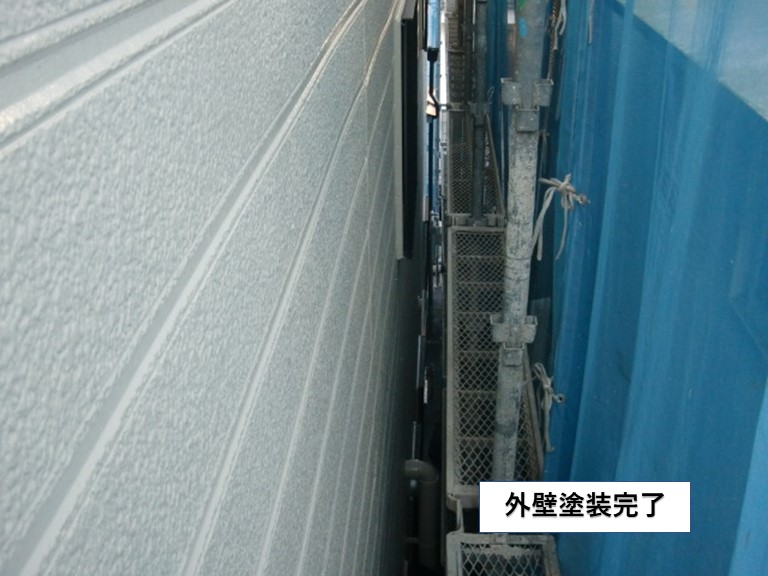 忠岡町の外壁塗装完了