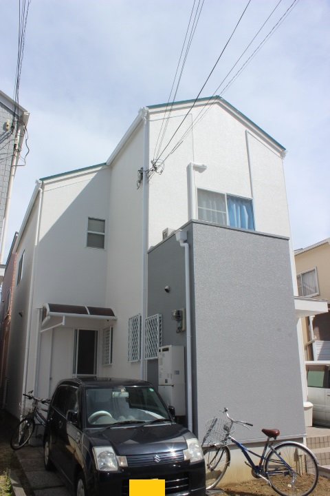 貝塚市半田の外壁塗装後の様子