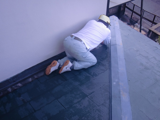 和泉市青葉台の下屋現調