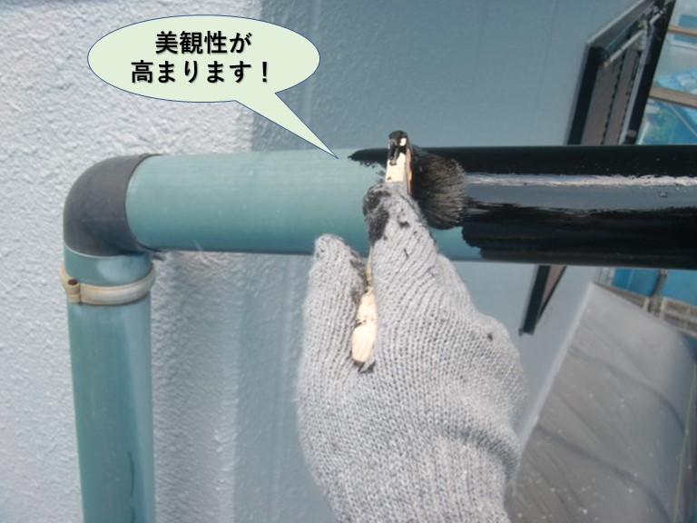 岸和田市の付帯部塗装で美観性が高まります