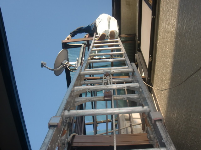 岸和田市吉井町波板張替工事