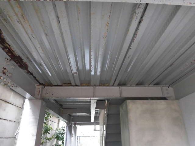 岸和田市春木の駐車スペースの高圧洗浄