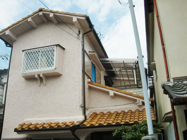 岸和田市の塗装完了状況