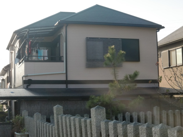 岸和田市上松町の雨漏り現調