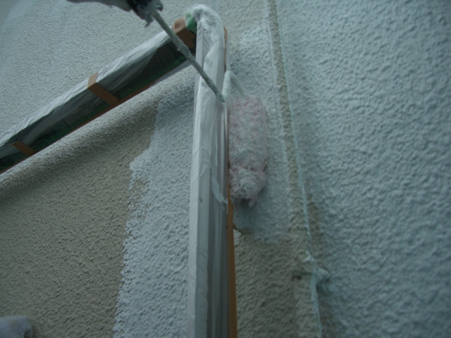 泉北郡忠岡町の外壁下塗り