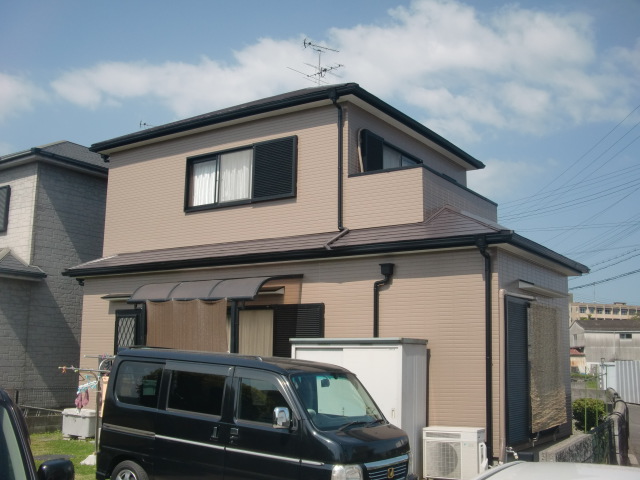 岸和田市尾生町の外壁塗装完了