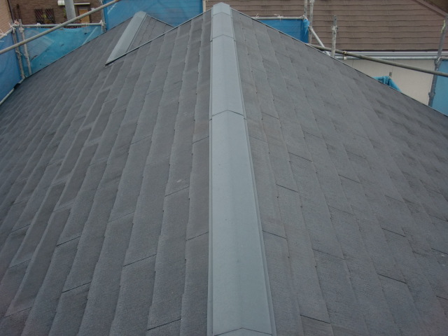 貝塚市のカラーベスト屋根