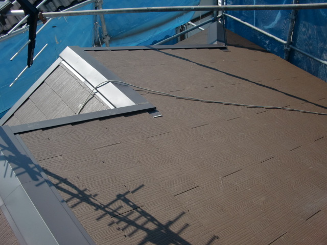 忠岡町の屋根葺き替え