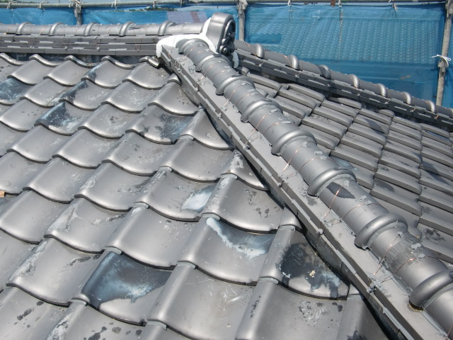 泉大津市の屋根修理完了