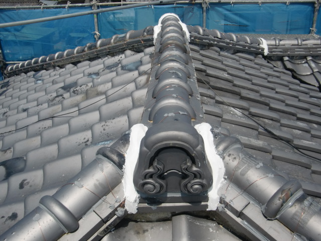 泉大津市の屋根工事完了