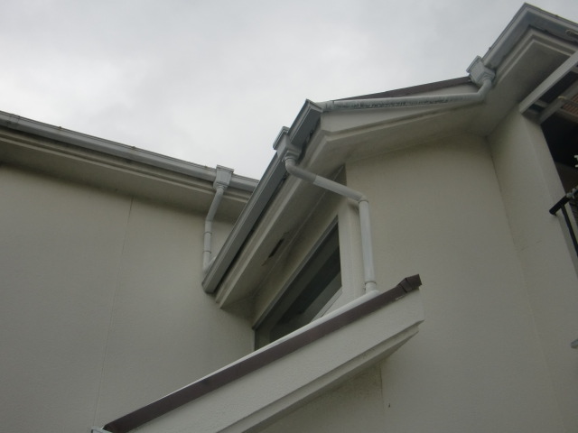 忠岡町の雨樋工事を行ったT様の声