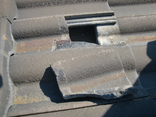 和泉市の屋根修理