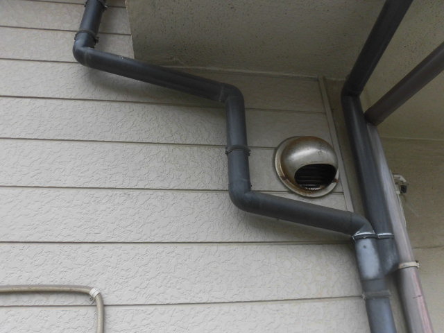 岸和田市の劣化した雨樋