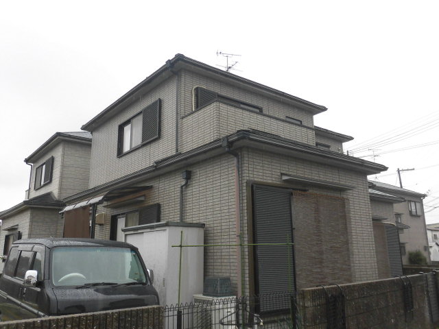 岸和田市尾生町の塗装前の現況