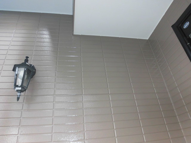 岸和田市尾生町の外壁上塗り完了