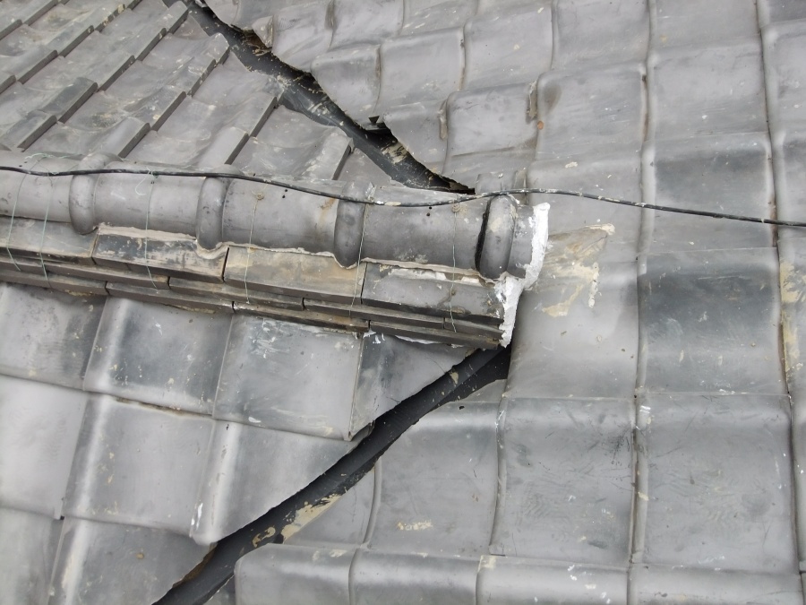 岸和田市作才町の雨漏り修理完了