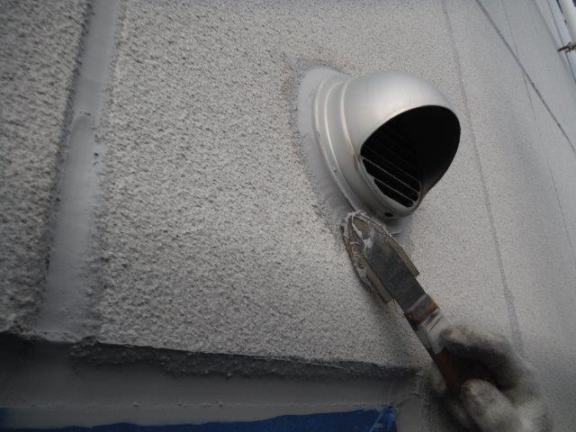 岸和田市紙屋町の換気口周りも防水