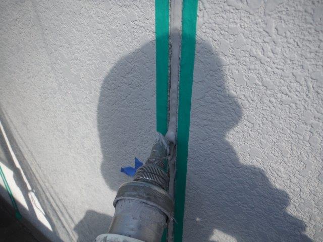 和歌山市善明寺の目地にシーリング充填