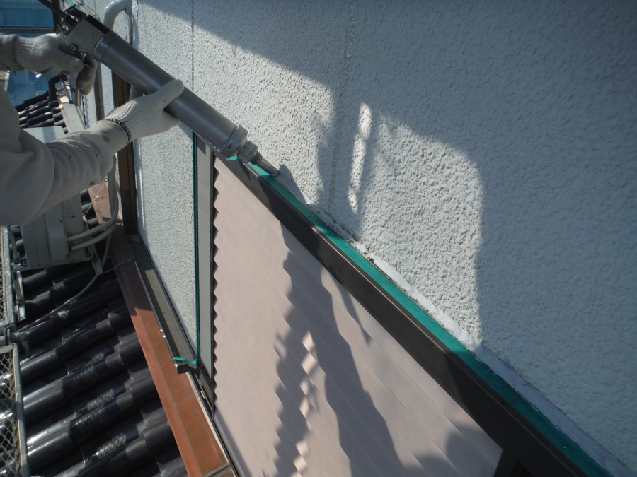 泉北郡忠岡町のサッシ回りのシーリング打ち替え