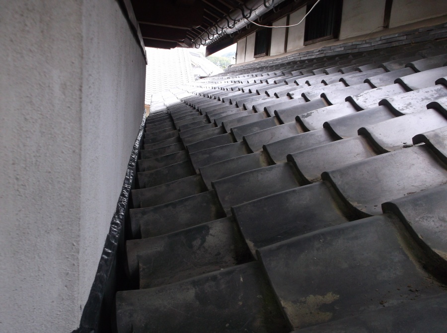 岸和田市の雨樋交換完了