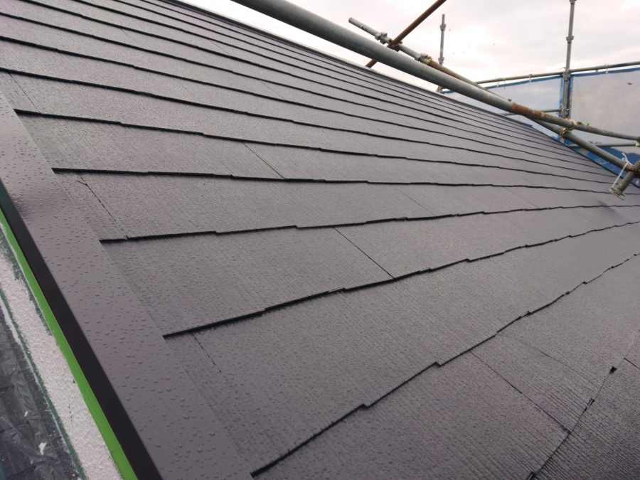 泉南市の屋根塗装完了