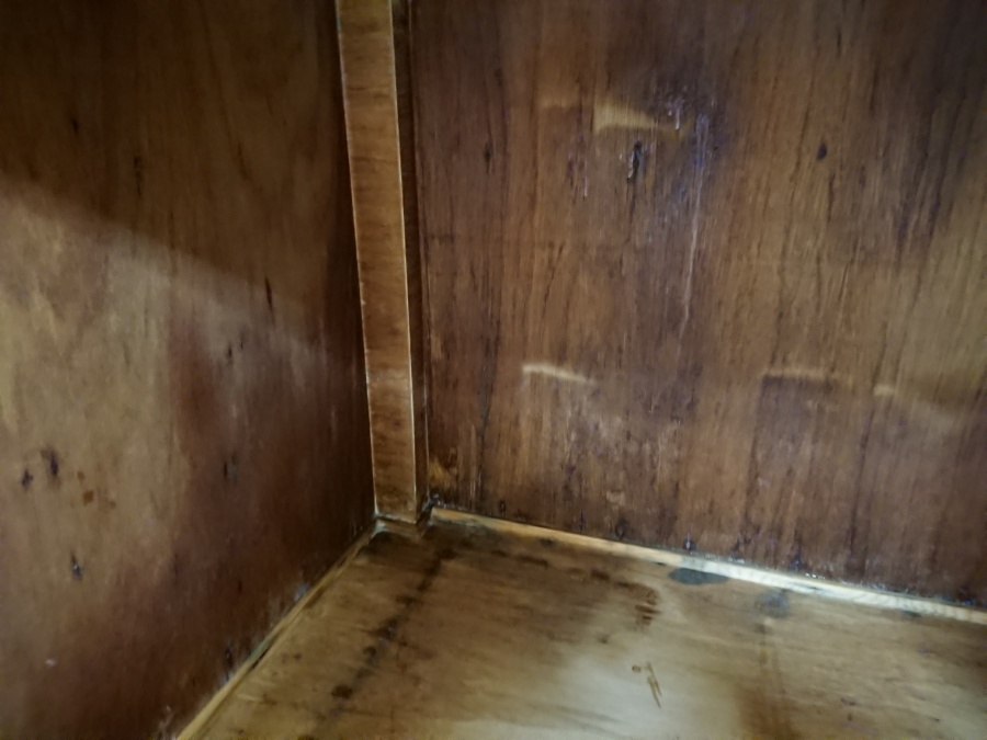 泉佐野市の押入れの下段も濡れています！