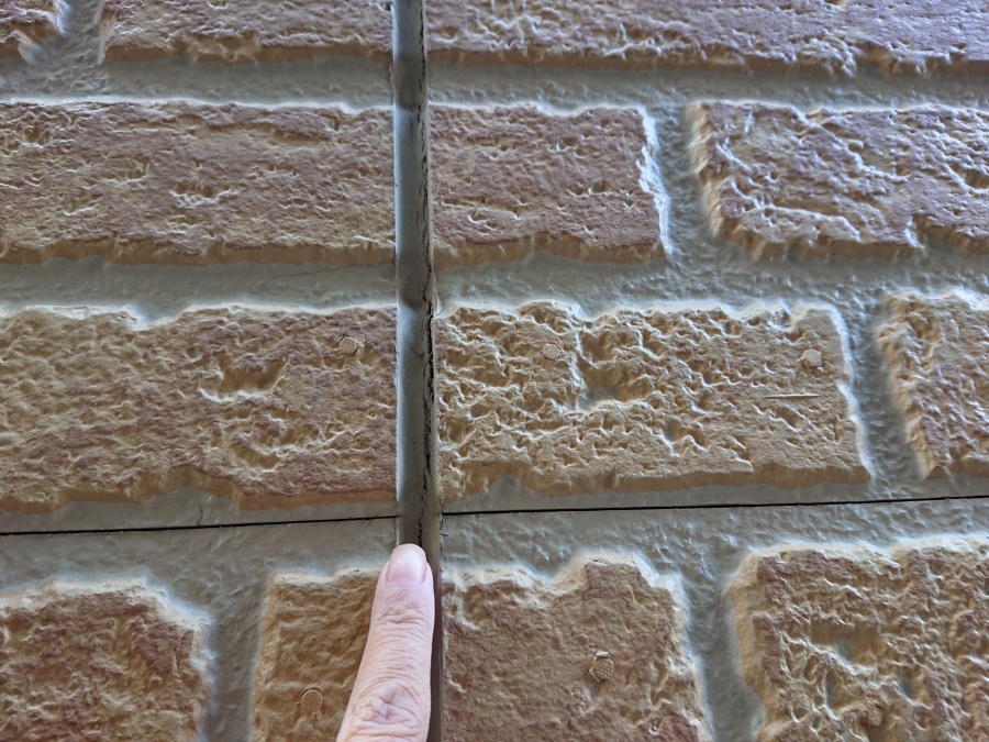 熊取町のシーリングの劣化状況